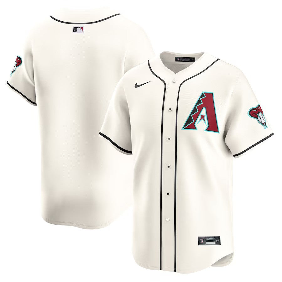 Arizona Diamondbacks Nike Home Limited Jersey - White - UKASSNI