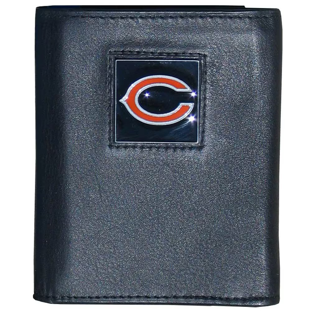 Chicago Bears NFL Fine‑Grain Leather Wallet – (UK Stock) - UKASSNI