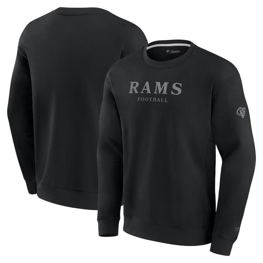 Los Angeles Rams Fanatics Unisex Elements Unlimited Fleece Pullover Sweatshirt - Black - UKASSNI