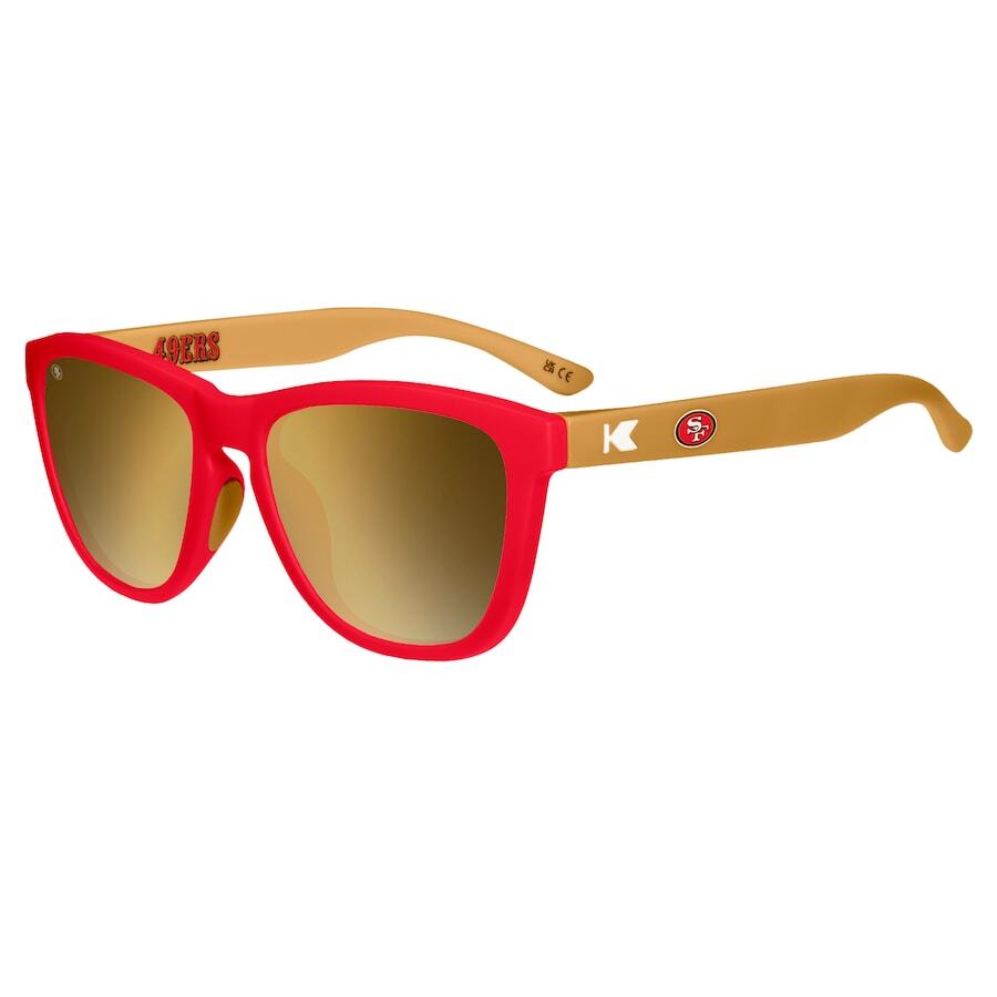 San Francisco 49ers Knockaround Premiums Sport Sunglasses - UKASSNI