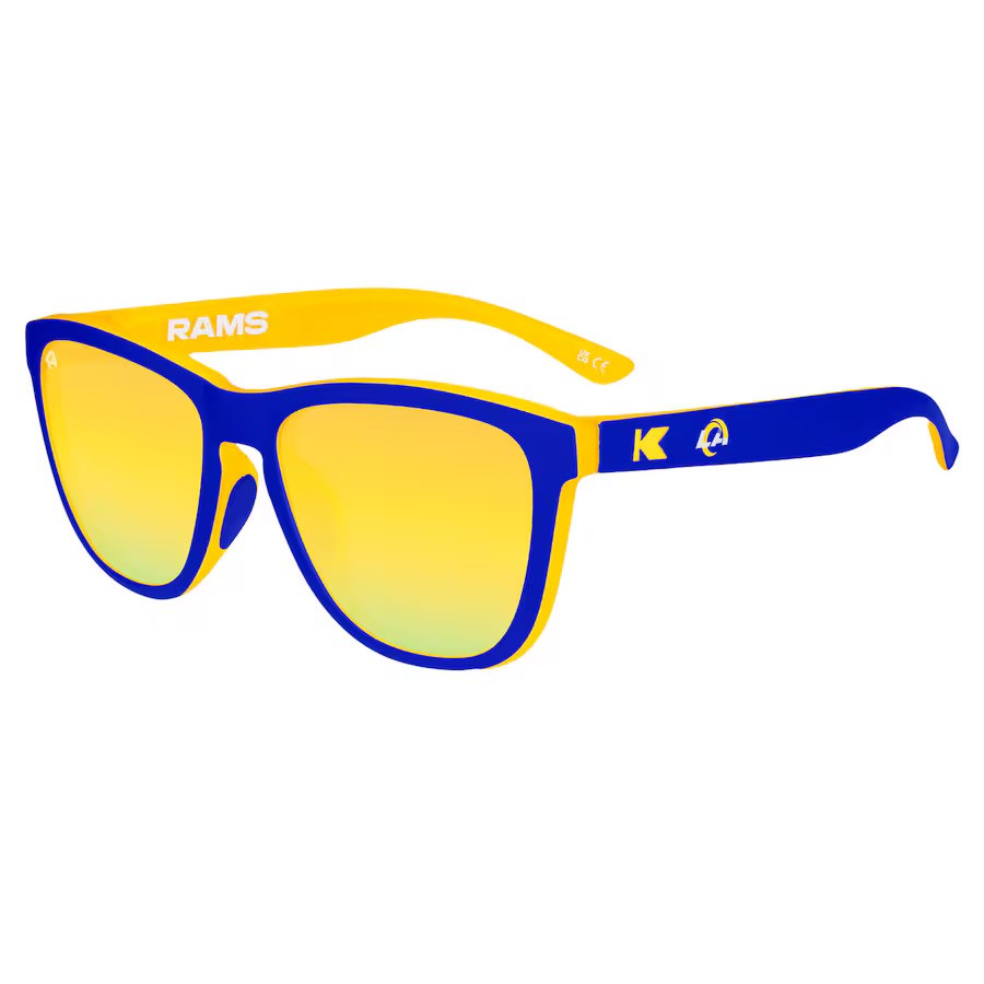 Los Angeles Rams Knockaround Premiums Sport Sunglasses - UKASSNI