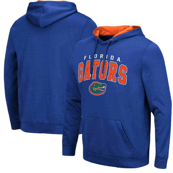 Florida Gators NCAA Colosseum Resistance Pullover Hoodie – Royal (Large) (UK Stock) - UKASSNI