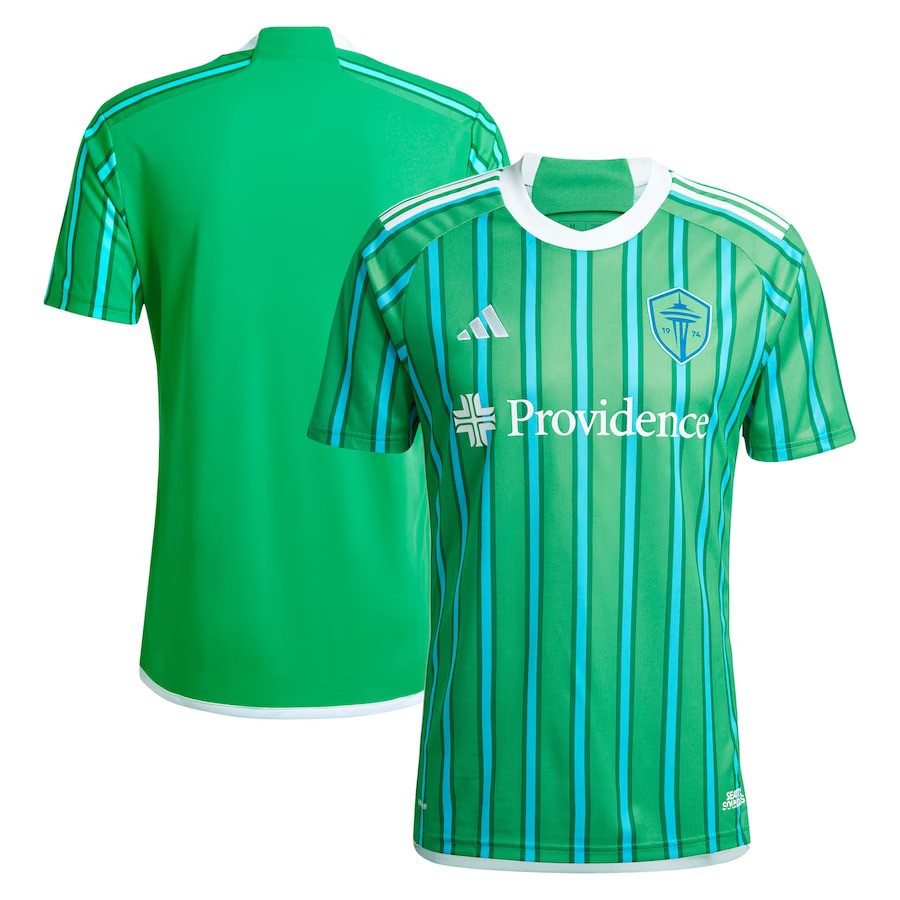 Seattle Sounders FC adidas 2024 The Anniversary Kit Replica Jersey – Green - UKASSNI