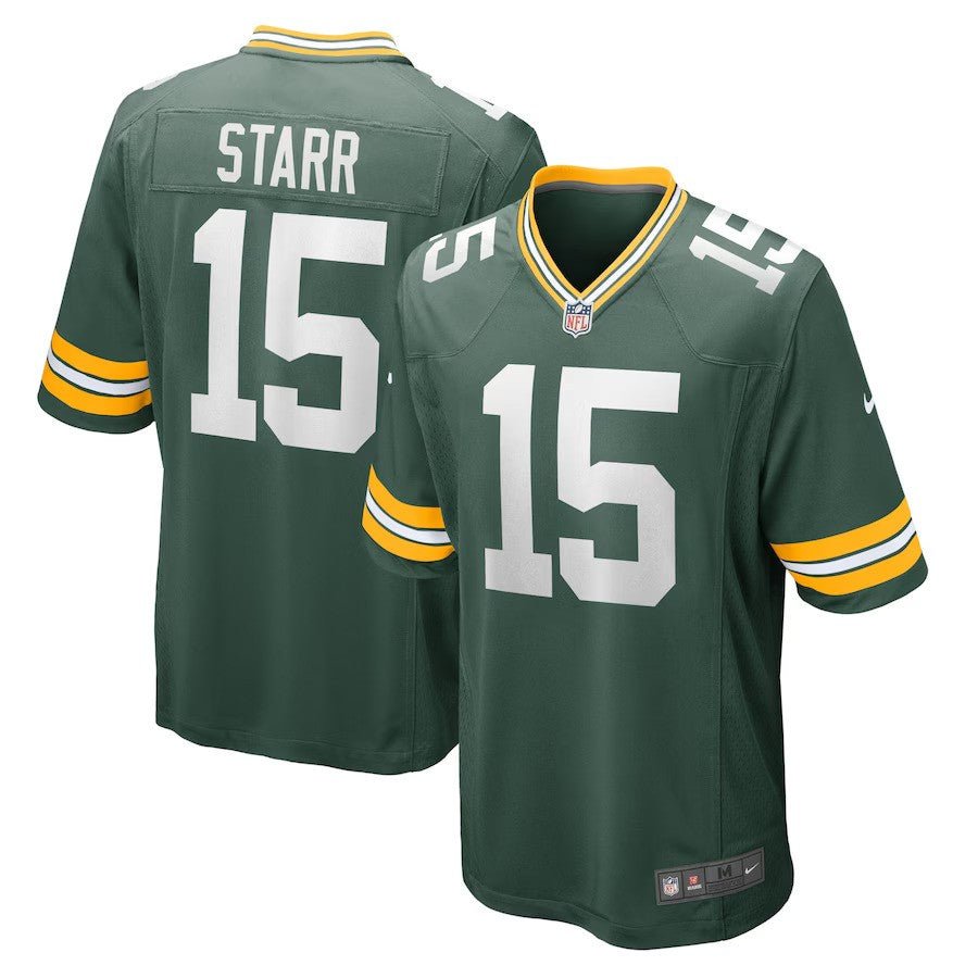 Bart Starr Green Bay Packers Nike Retired Player Game Jersey - Green - UKASSNI