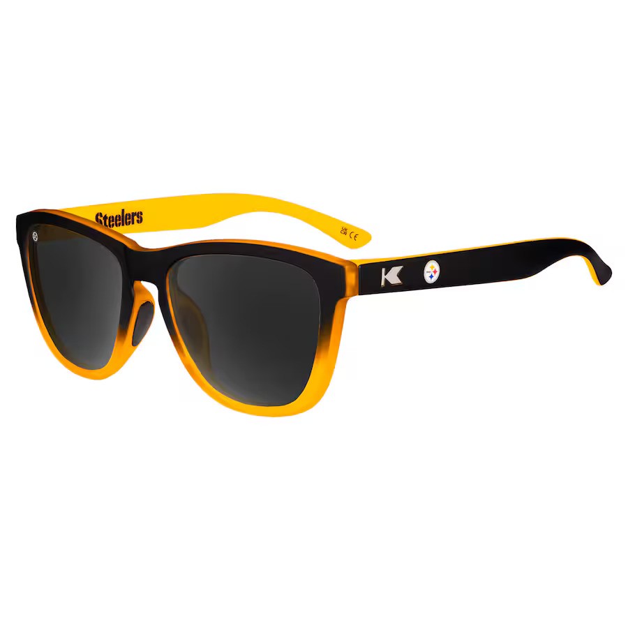 Pittsburgh Steelers Knockaround Premiums Sport Sunglasses - UKASSNI