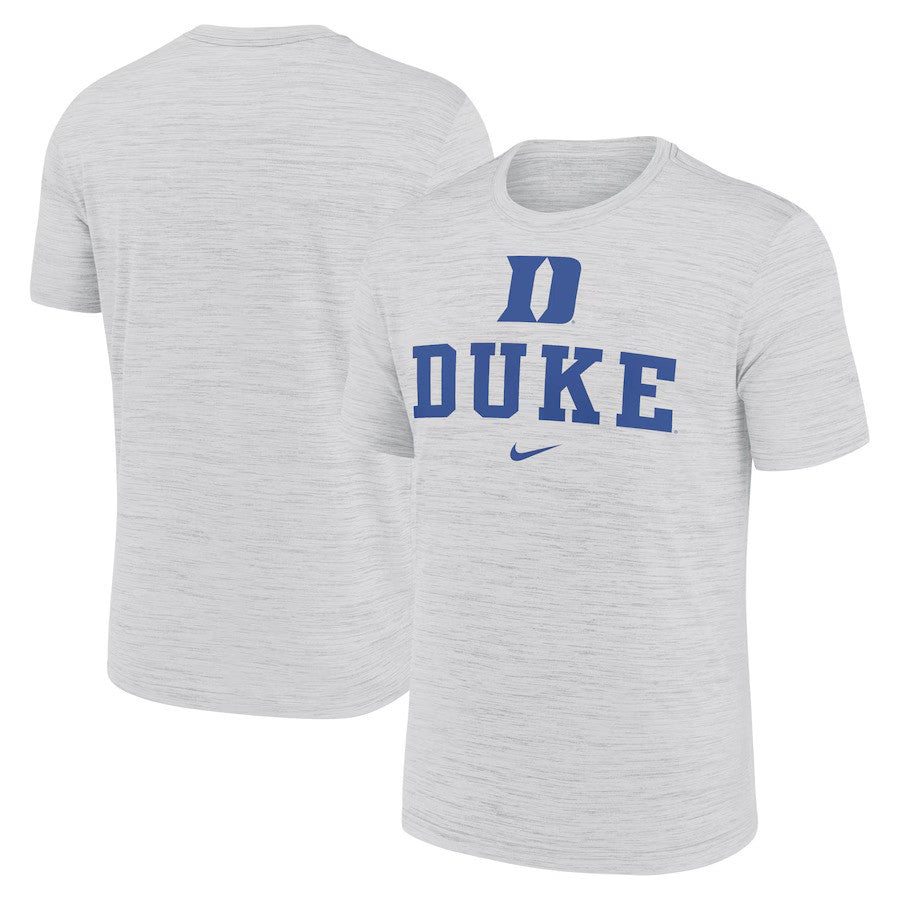 Duke Blue Devils Nike Primetime Velocity T-Shirt - White - UKASSNI