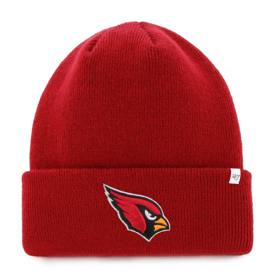 Arizona Cardinals '47 Primary Basic Cuffed Knit Hat - Cardinal - UKASSNI