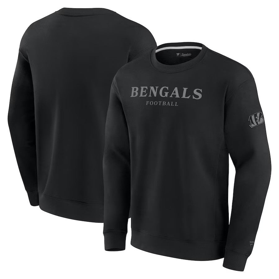 Cincinnati Bengals Fanatics Unisex Elements Unlimited Fleece Pullover Sweatshirt - Black - UKASSNI