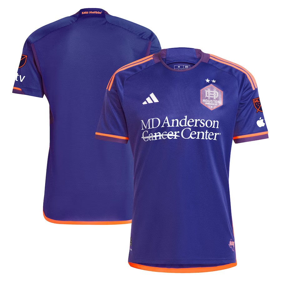 Houston Dynamo FC adidas 2024 Still Holdin' Authentic Jersey – Purple - UKASSNI