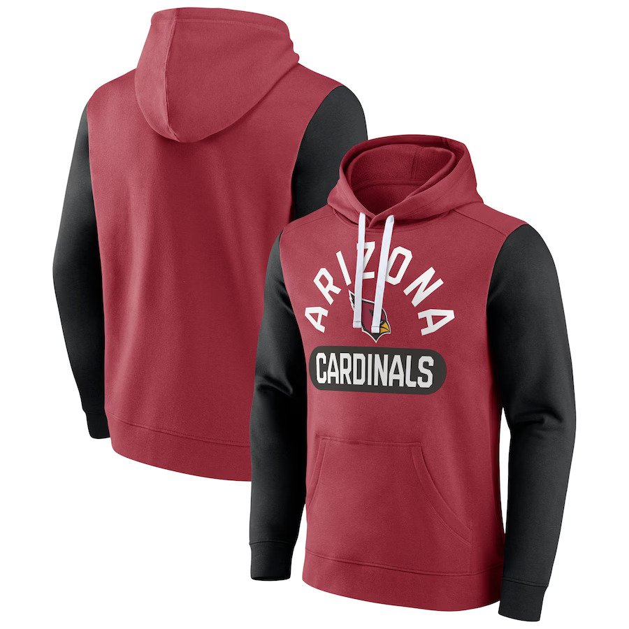 Arizona Cardinals Fanatics Branded Extra Point Pullover Hoodie - Cardinal - UKASSNI
