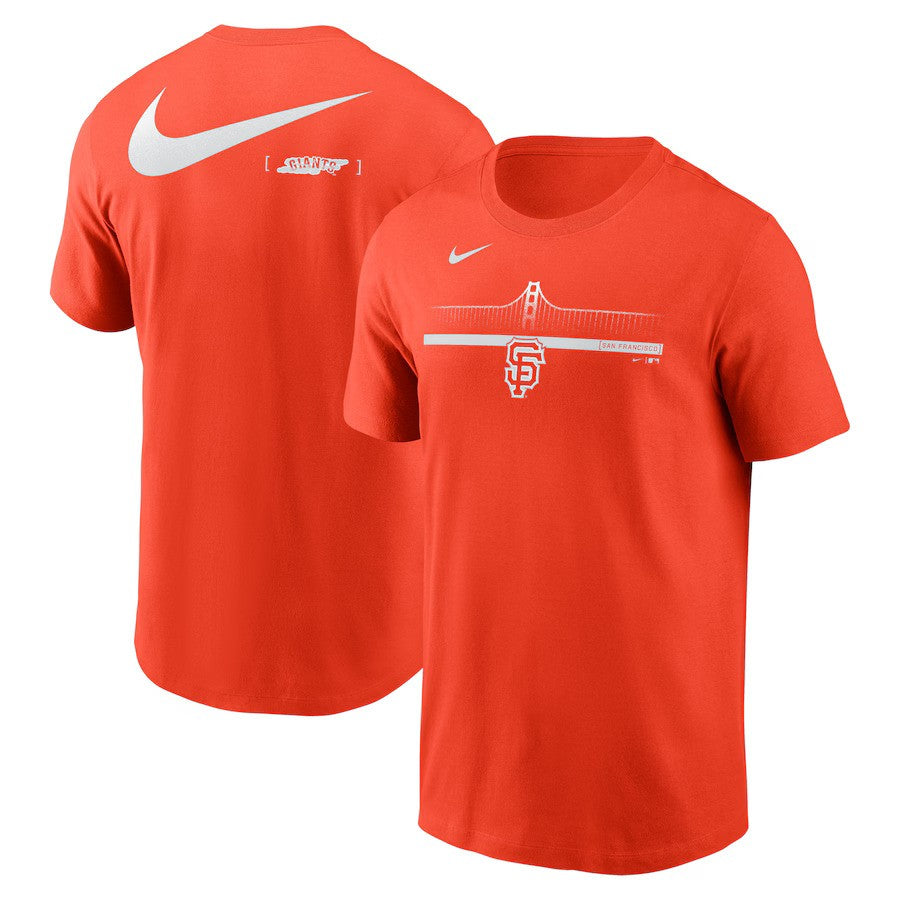 San Francisco Giants Nike 2-Hit Speed City Connect T-Shirt - Orange - UKASSNI