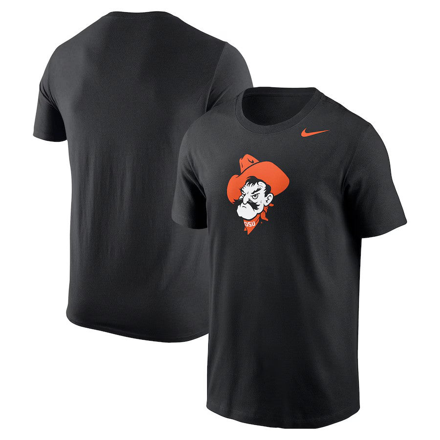 Oklahoma State Cowboys Nike Logo T-Shirt - Black - UKASSNI