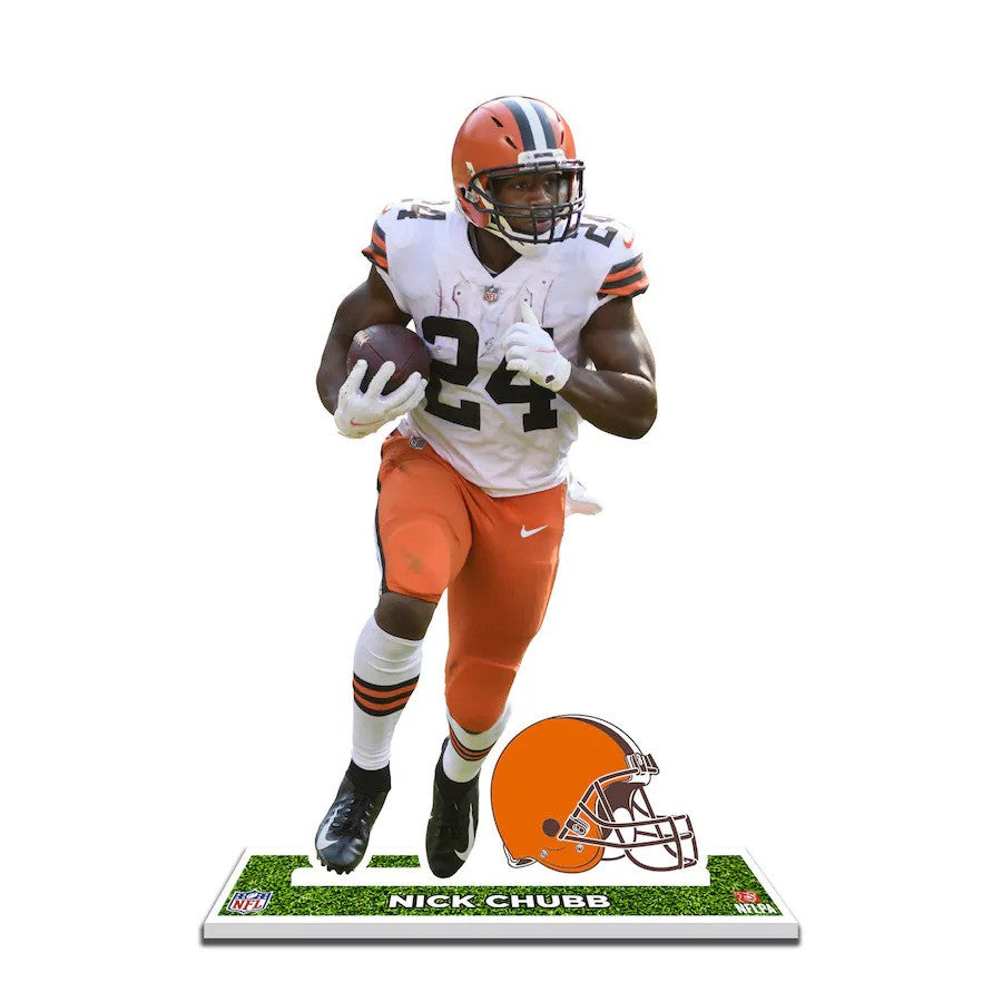 Nick Chubb Cleveland Browns 12'' Player Standee Desktop Display - UKASSNI