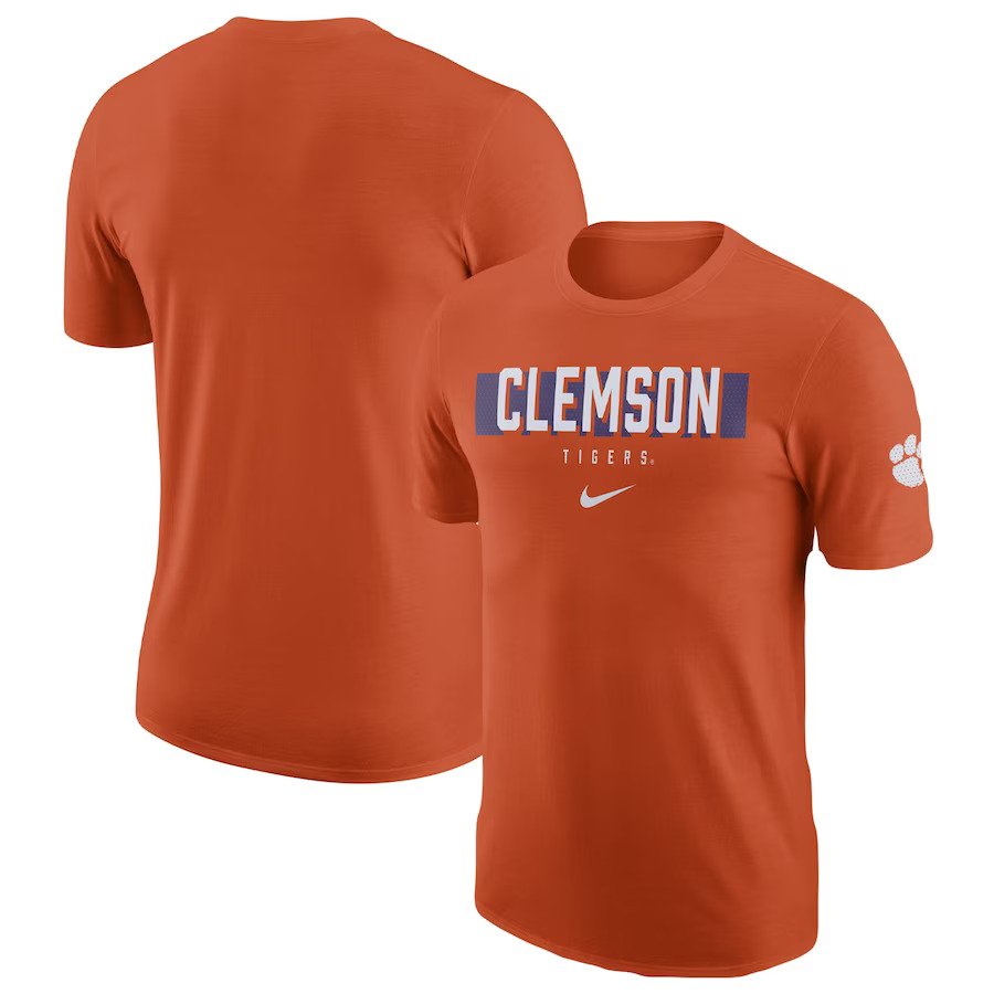 Clemson Tigers Nike Campus Gametime T-Shirt - Orange - UKASSNI