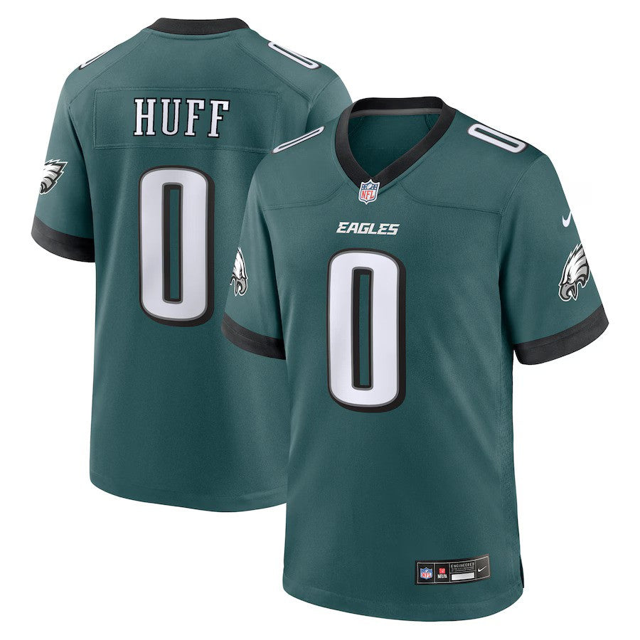 Bryce Huff Philadelphia Eagles Nike Game Player Jersey - Midnight Green