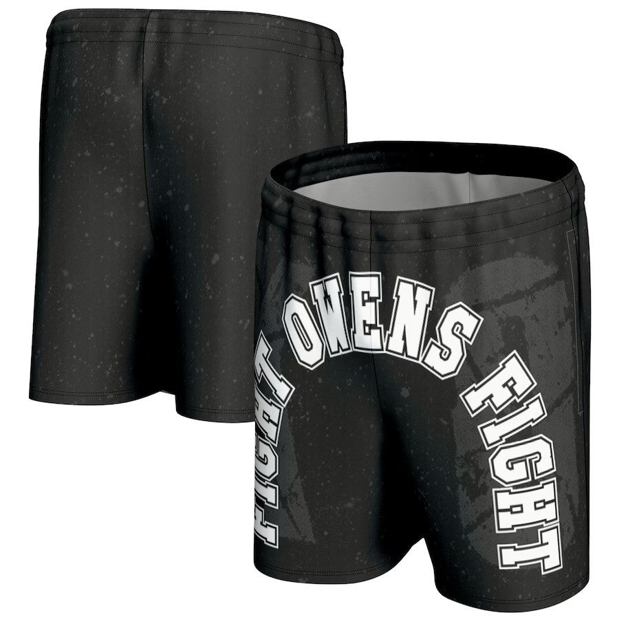 Kevin Owens WWE ProSphere Fight Owens Fight Shorts – Black (USA Stock) - UKASSNI