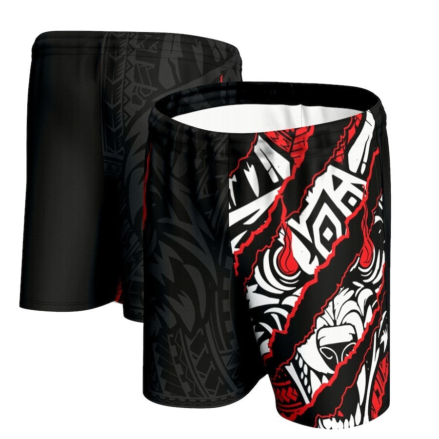 Jacob Fatu WWE ProSphere Claw Mark Shorts – Black (USA Stock) - UKASSNI