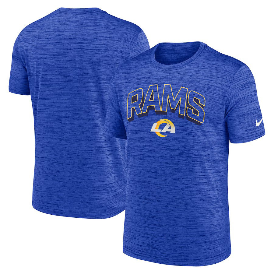 Los Angeles Rams NFL Nike Velocity Performance T-Shirt - Royal - UKASSNI