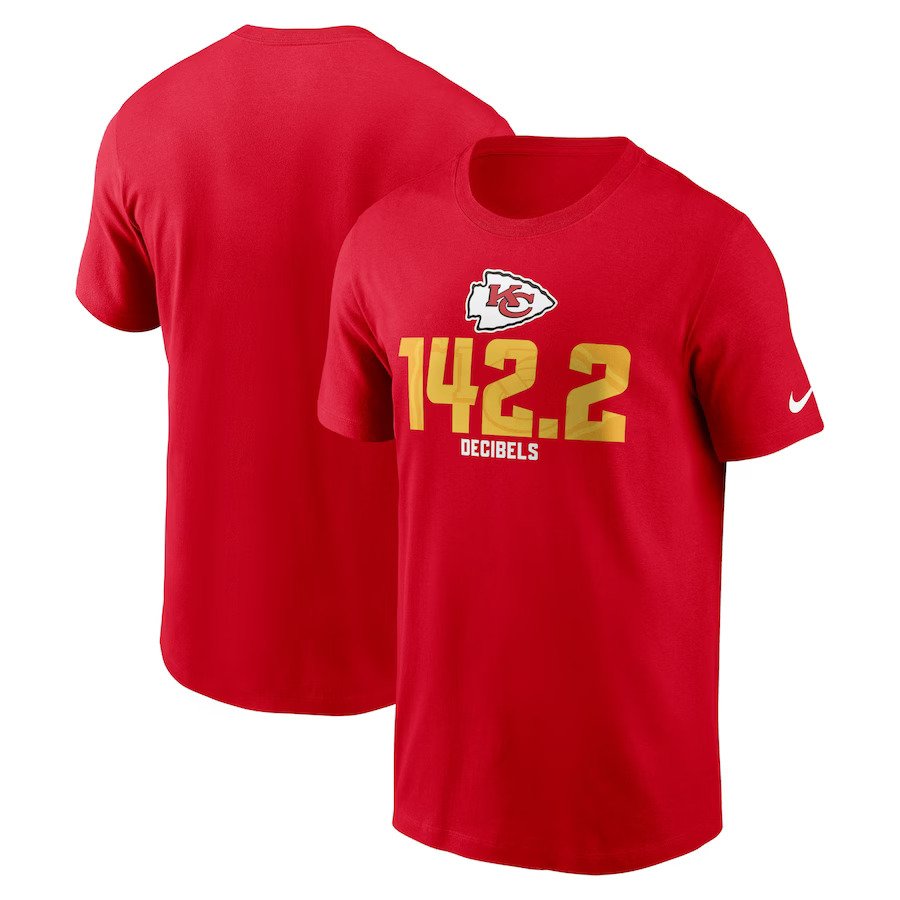 Kansas City Chiefs Nike Local Essential T-Shirt - Red - UKASSNI
