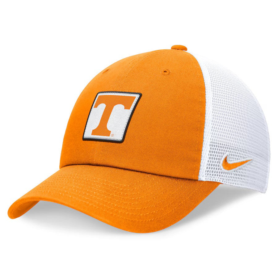 Tennessee Volunteers NCAA UK Nike Primetime Club Trucker Adjustable Hat - Tennessee Orange/White - UKASSNI