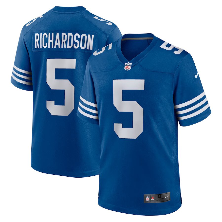 Anthony Richardson Indianapolis Colts Nike 2023 NFL Draft First Round Pick Alternate Game Jersey - Royal - UKASSNI