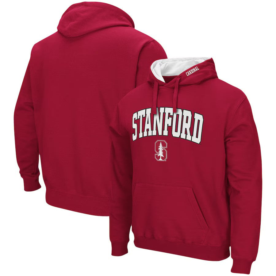 Stanford Cardinal Colosseum Arch & Logo 3.0 Pullover Hoodie - Cardinal - UKASSNI