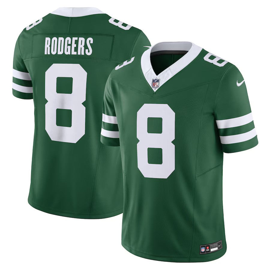 Aaron Rodgers New York Jets Nike Vapor F.U.S.E. Limited Jersey - Gotham Green