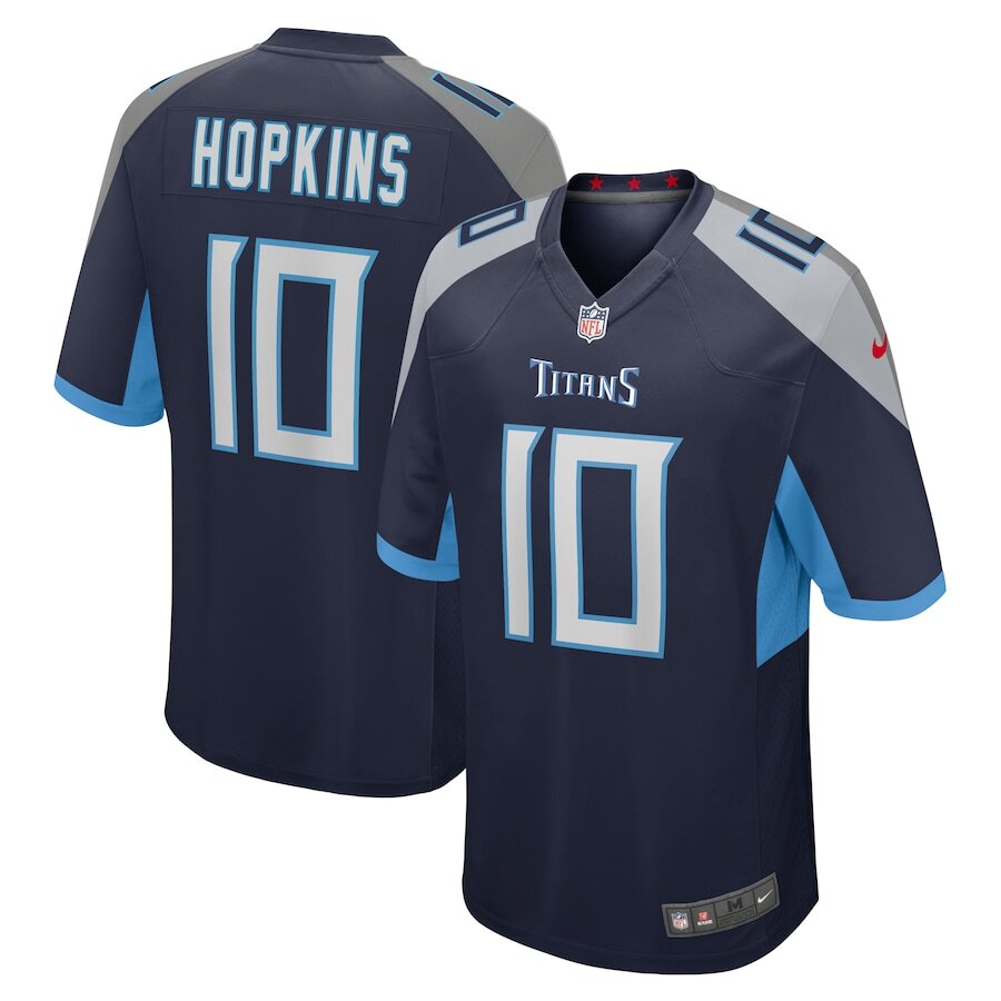 DeAndre Hopkins Tennessee Titans Nike Game Jersey - Navy - UKASSNI