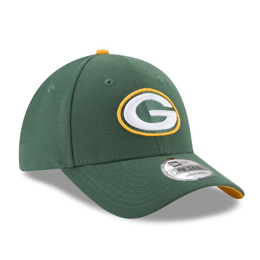 Green Bay Packers New Era The League 9Forty Adjustable Hat – Green (UK Stock) - UKASSNI