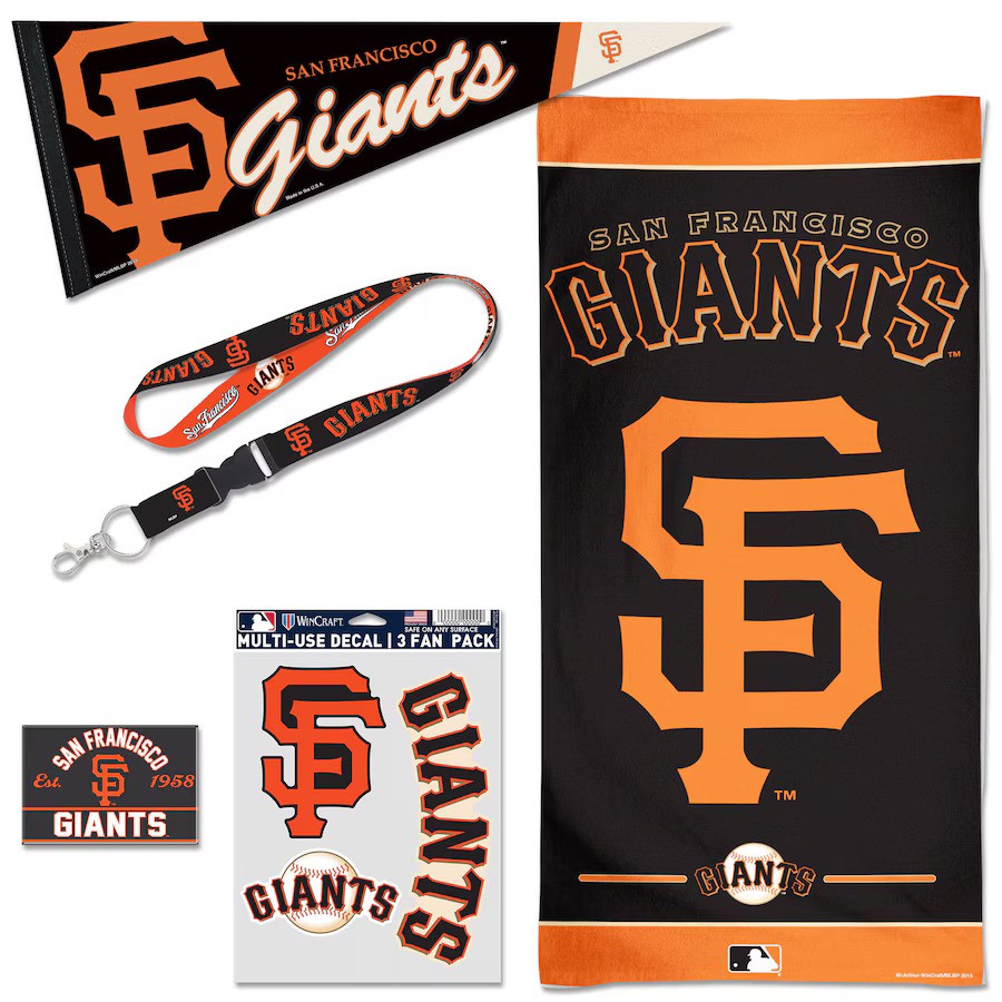 San Francisco Giants WinCraft House Fan Accessories Pack - UKASSNI