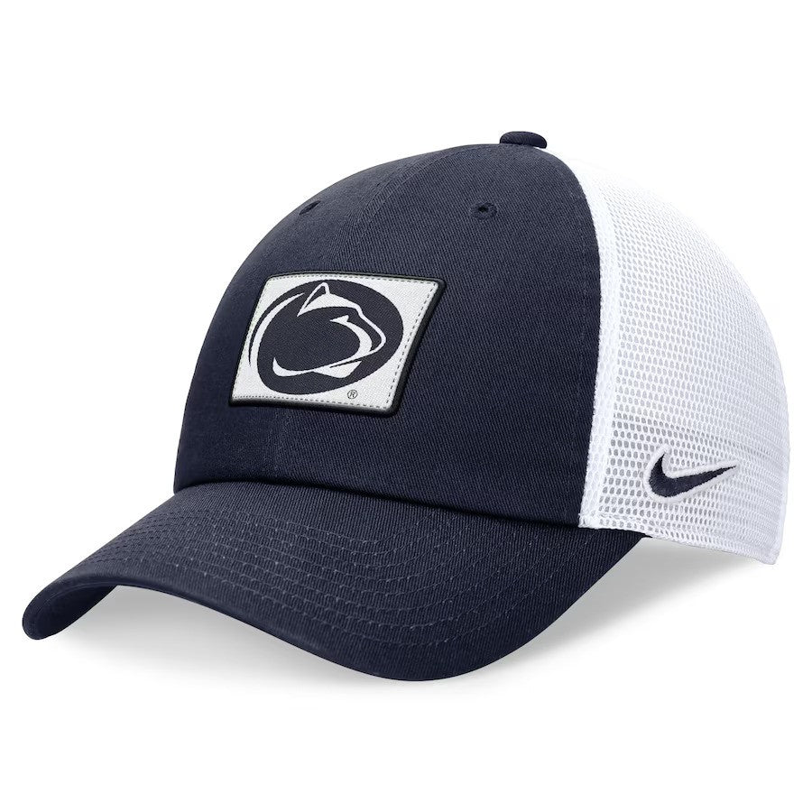 Penn State Nittany Lions Nike Primetime Club Trucker Adjustable Hat - Navy/White - UKASSNI