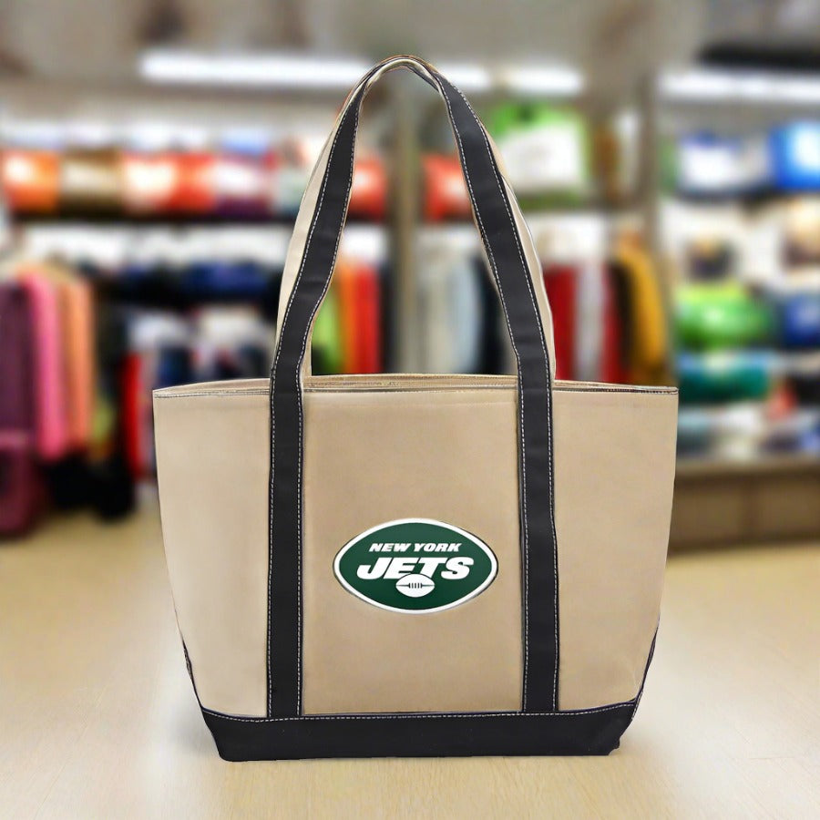 New York Jets UK Canvas Tote Bag - UKASSNI