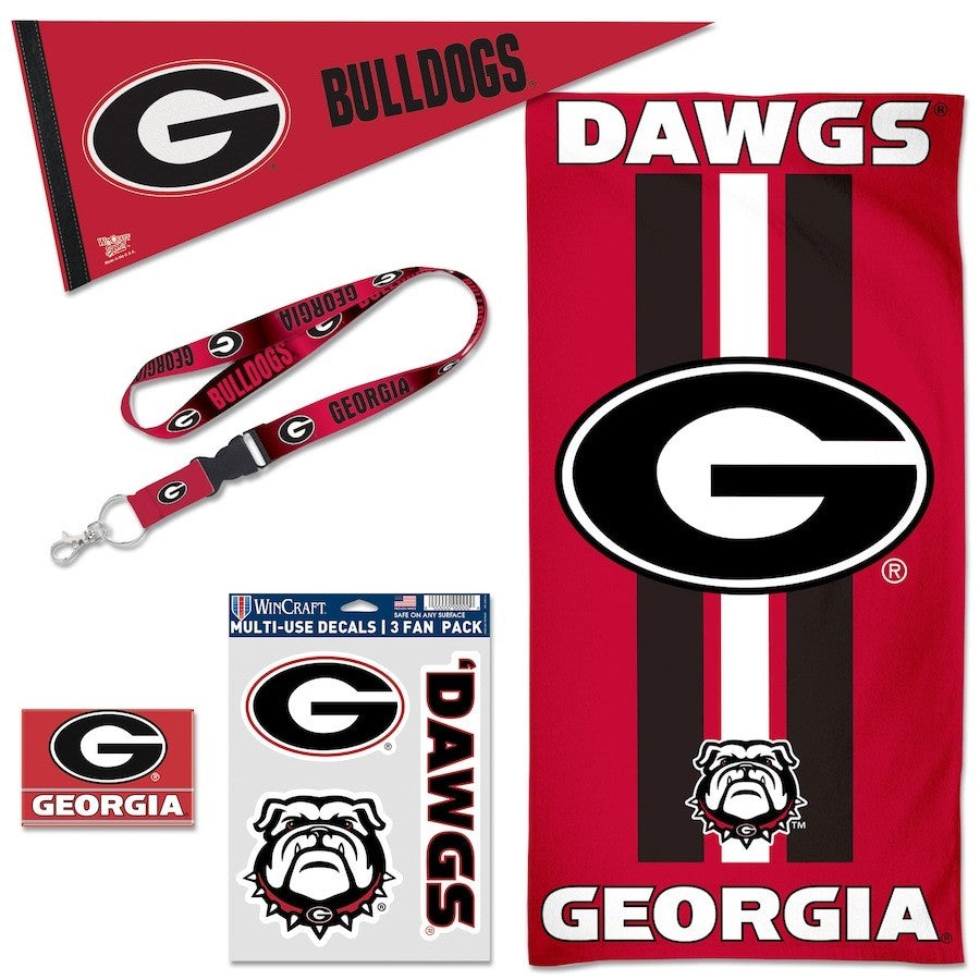 Georgia Bulldogs WinCraft House Fan Accessories Pack - UKASSNI