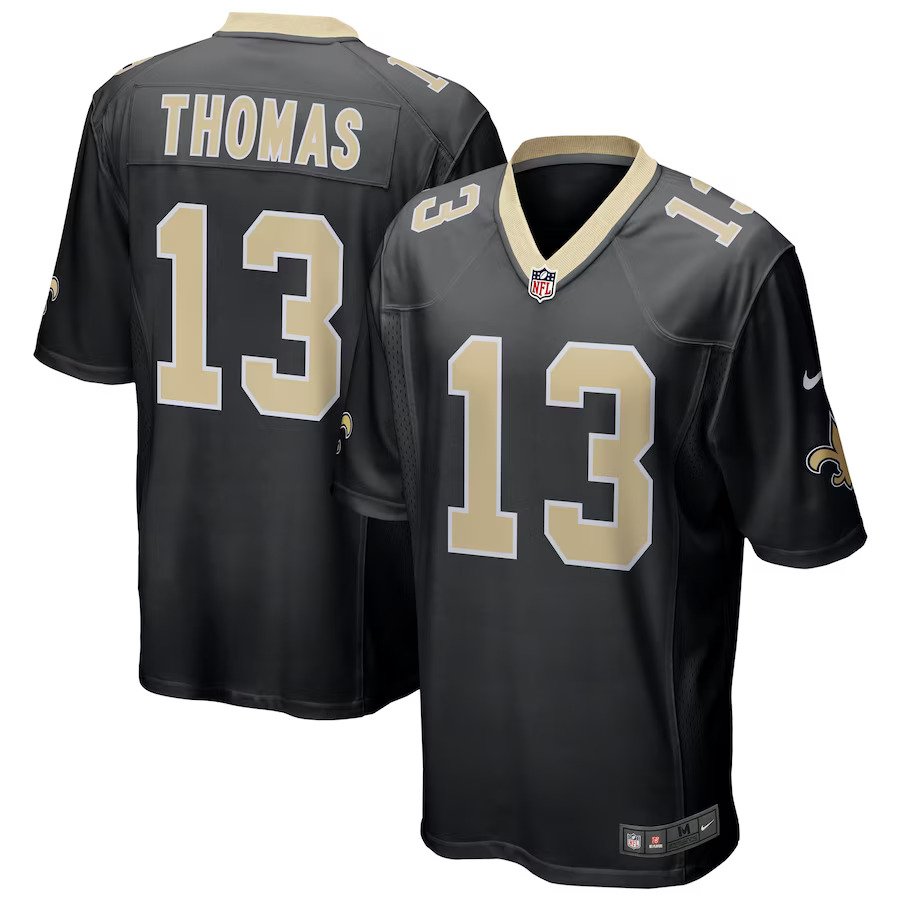Michael Thomas New Orleans Saints Nike Game Jersey - Black - UKASSNI