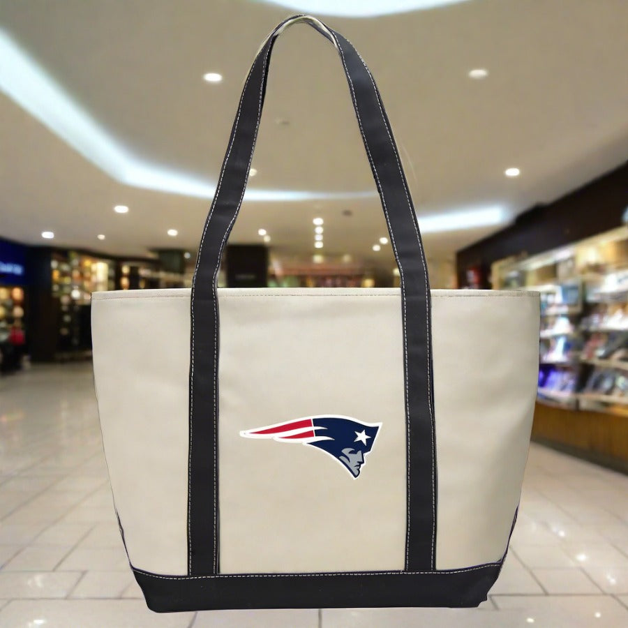 New England Patriots Canvas Tote Bag - UKASSNI