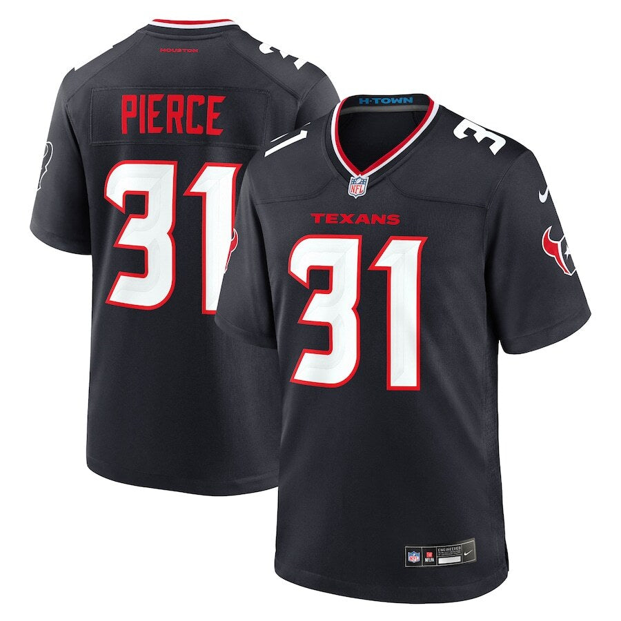 Dameon Pierce Houston Texans Nike Game Jersey - Navy