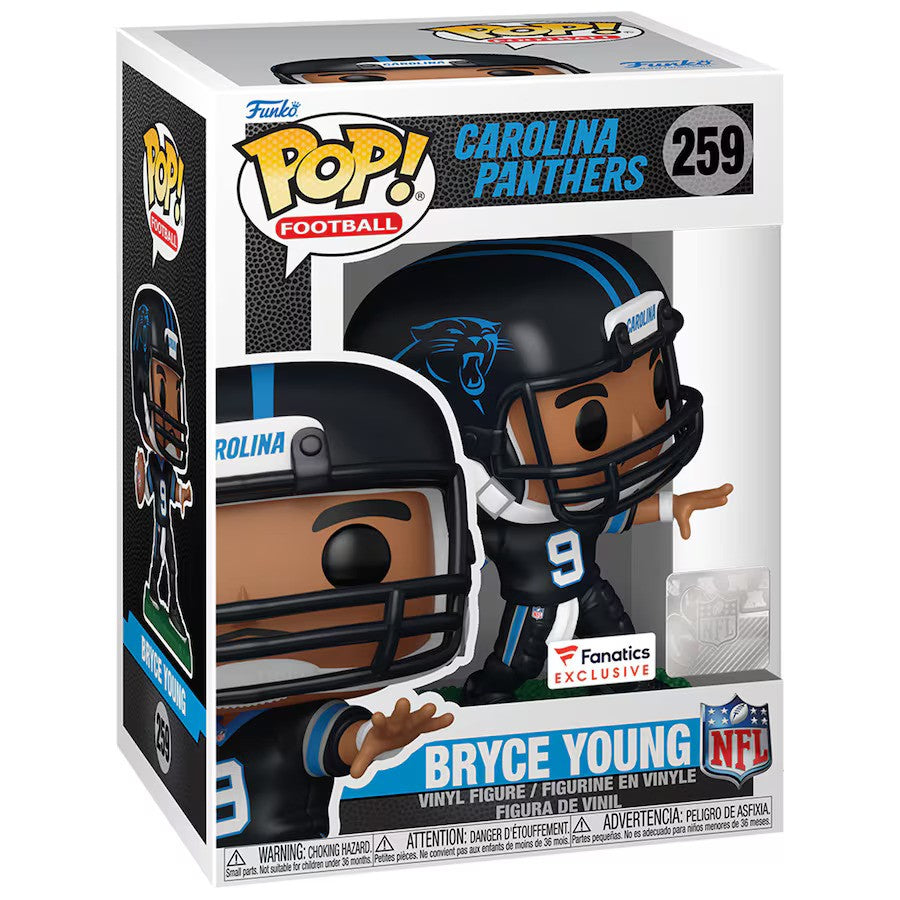 Bryce Young NFL Carolina Panthers Funko #259 Pop! Vinyl Figure – Fanatics Exclusive (USA Stock) - UKASSNI