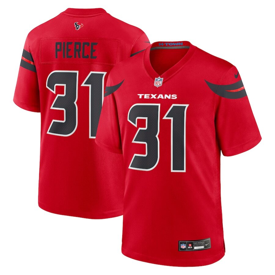 Dameon Pierce Houston Texans Nike Alternate Game Jersey - Red - UKASSNI