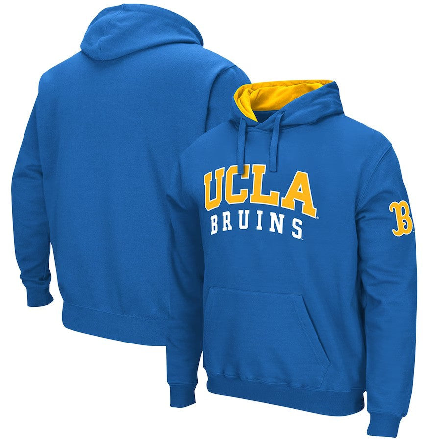 UCLA Bruins Colosseum Double Arch Pullover Hoodie - Blue - UKASSNI