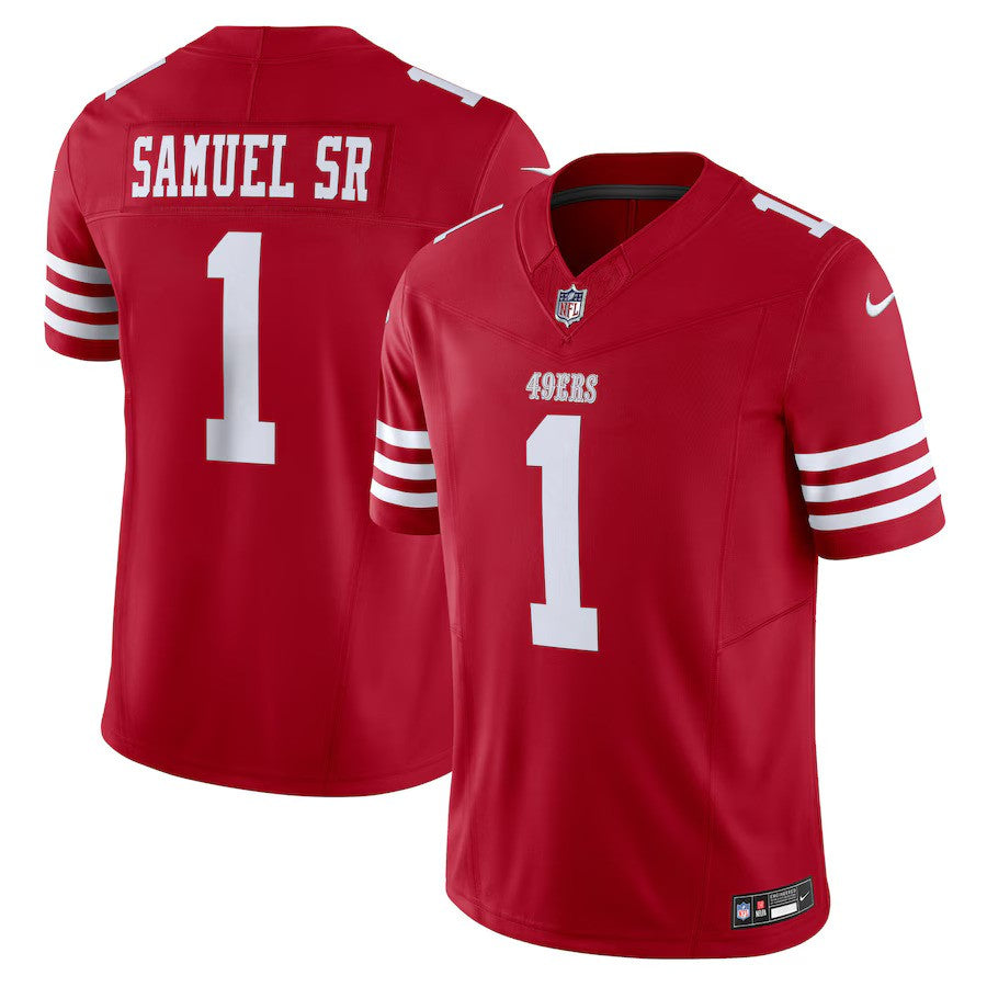 Deebo Samuel Sr San Francisco 49ers Nike Vapor F.U.S.E. Limited Jersey - Scarlet - UKASSNI