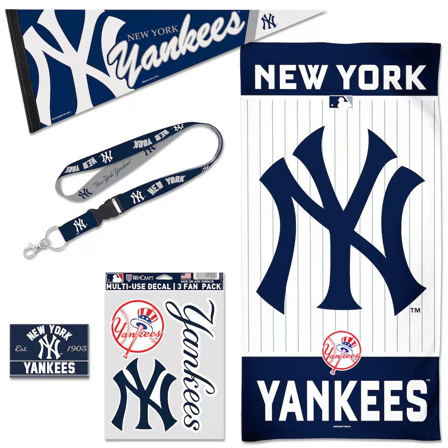 New York Yankees WinCraft House Fan Accessories Pack - UKASSNI