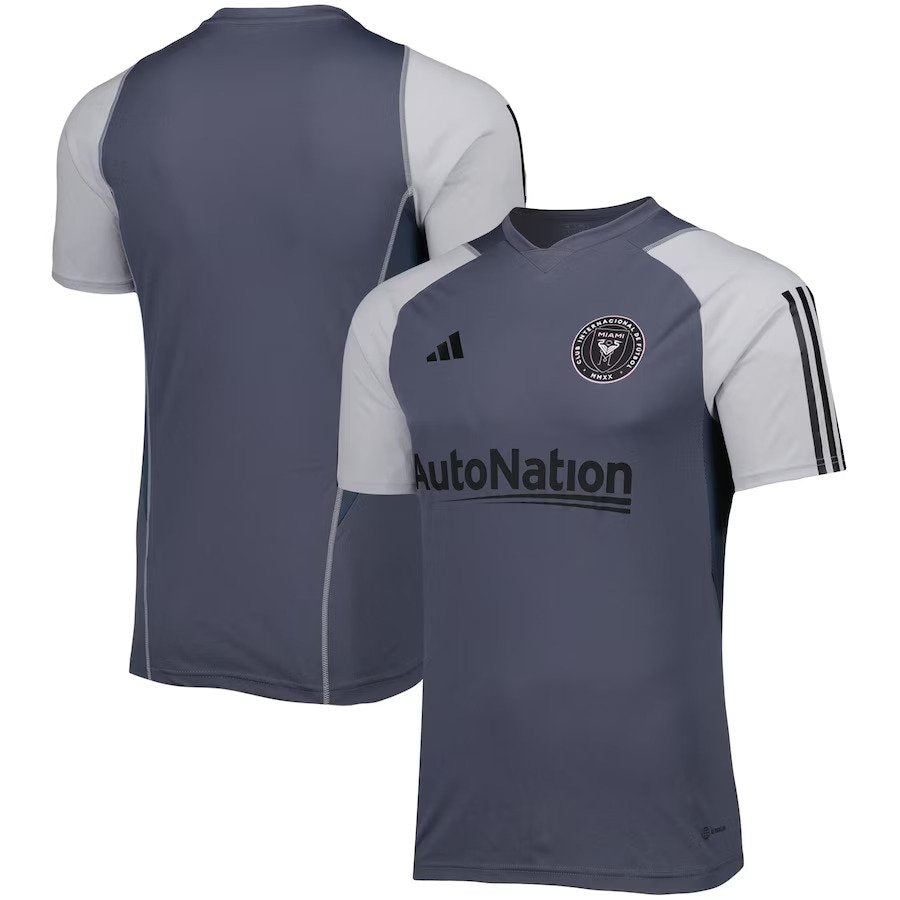 MLS - Inter Miami CF adidas 2023 On-Field Training Jersey - Gray - UKASSNI