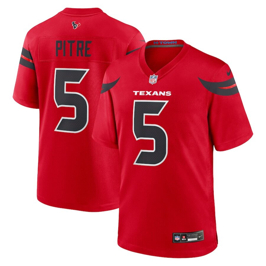 Jalen Pitre Houston Texans Nike Alternate Game Jersey - Red