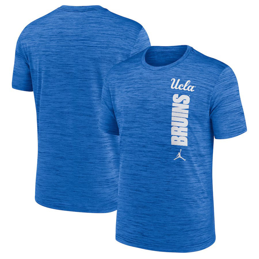 UCLA Bruins NCAA Jordan Brand 2024 Sideline Velocity Performance T-Shirt – Blue (USA Stock) - UKASSNI