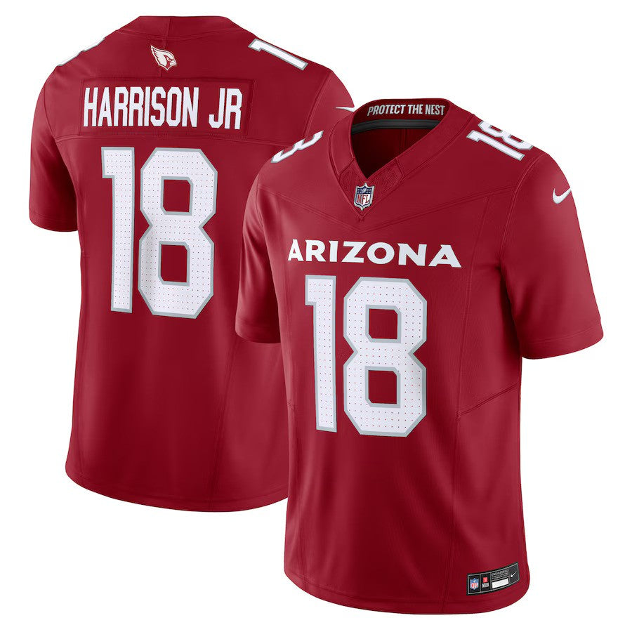 Arizona Cardinals NFL Marvin Harrison Jr. Nike Vapor F.U.S.E. Limited Jersey – Cardinal (USA Stock) - UKASSNI
