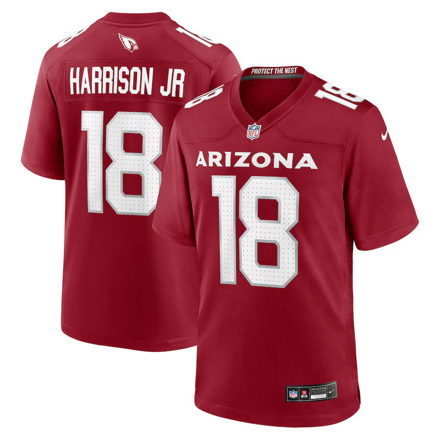 Arizona Cardinals NFL Marvin Harrison Jr. Nike Player Game Jersey – Cardinal (USA Stock) - UKASSNI