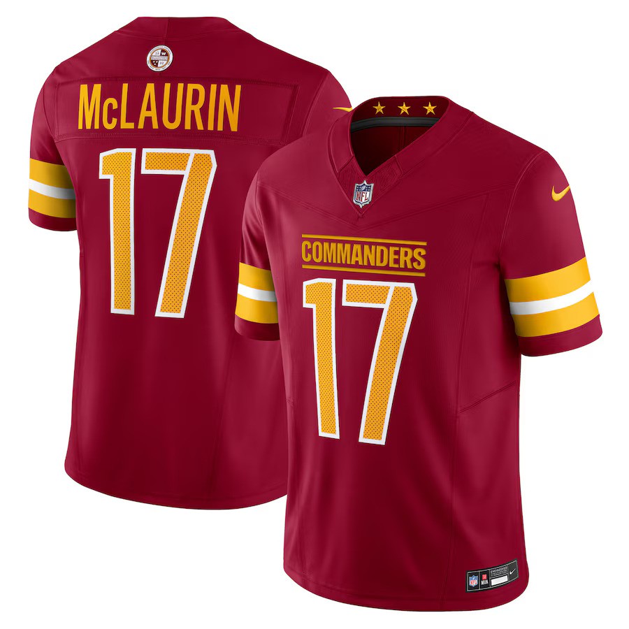 Terry McLaurin Washington Commanders Nike Vapor F.U.S.E. Limited Jersey - Burgundy - UKASSNI