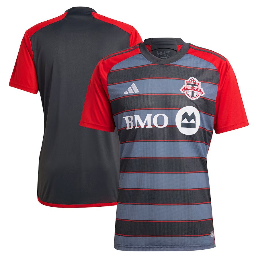 Toronto FC adidas 2023 Club Kit Replica Jersey - Gray - UKASSNI