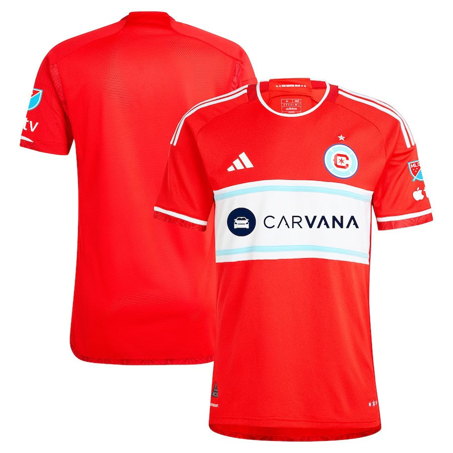 Chicago Fire adidas 2024 Return To Red Authentic Jersey – Red - UKASSNI