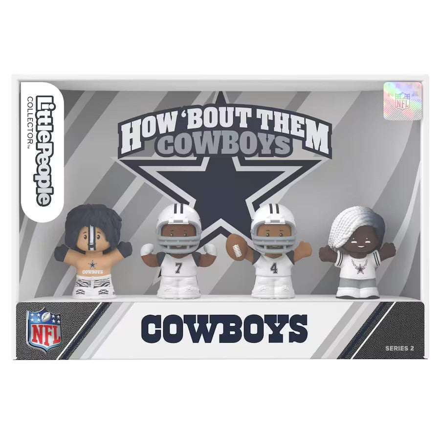 Dallas Cowboys NFL UK Fisher-Price Little People Fanatics Exclusive Collector™ NFL Series 2 (UK Stock) - UKASSNI